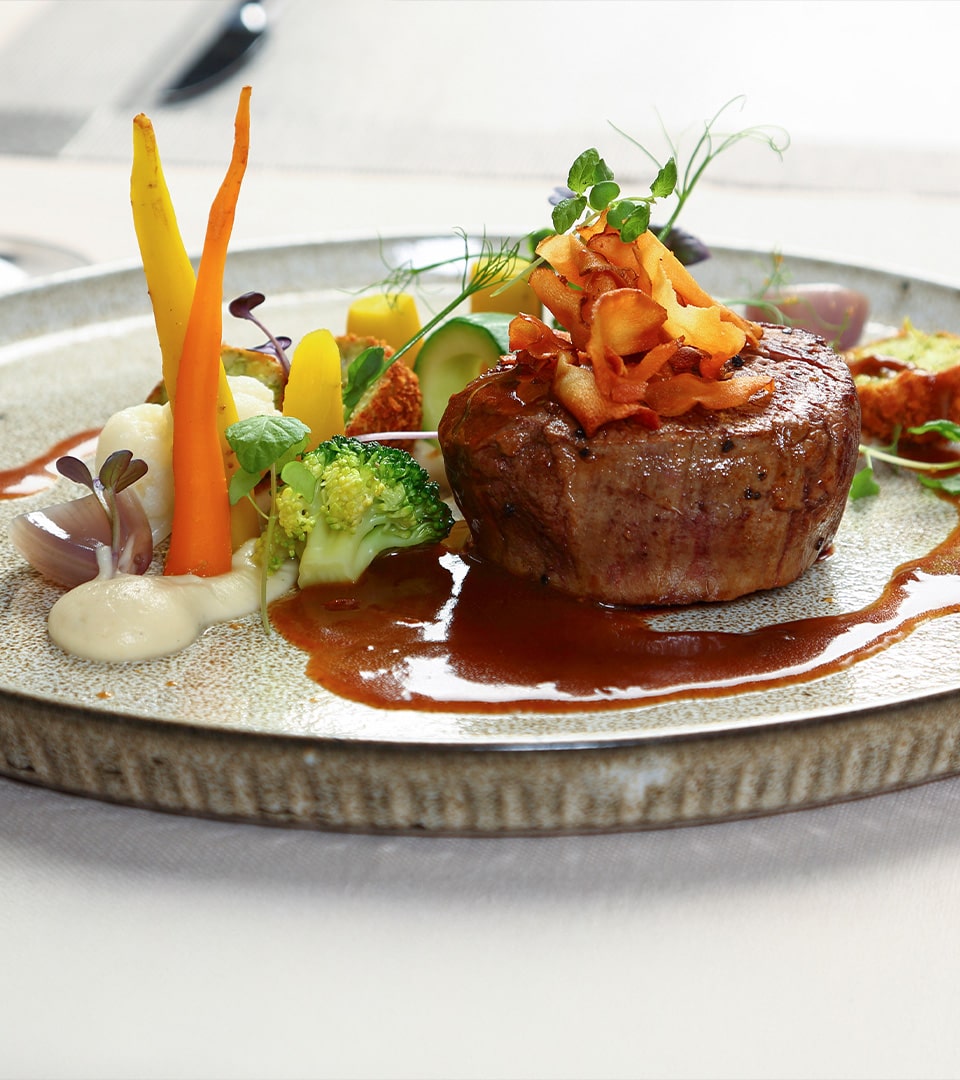 Fine Dining dinner plate sarasota