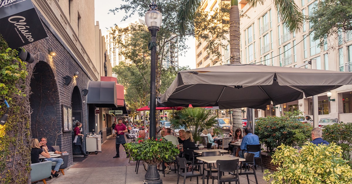 Downtown Sarasota Street