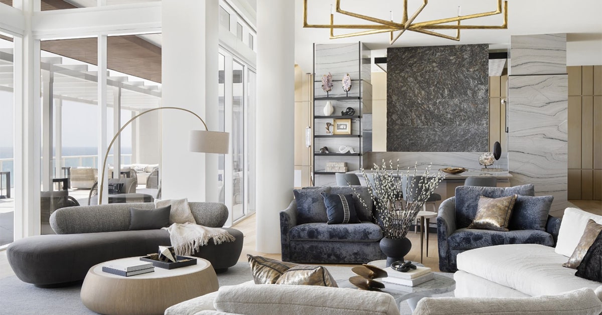 Marc-Michaels Interior Design, One Thousand Ocean in Boca Raton