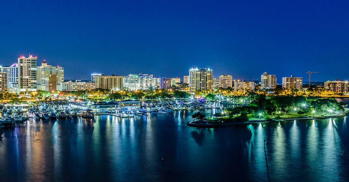 Downtown Sarasota Nightscape
